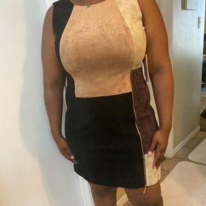 Colorblocked Ivanka Trump dress